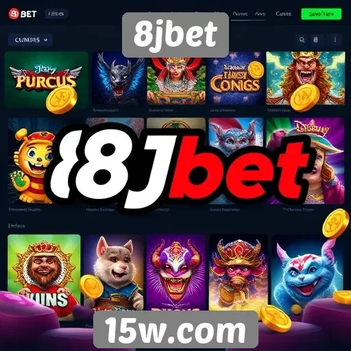 Visão geral das opções de jogos no 8jbet