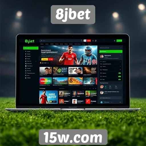 Experiência do usuário no site 8jbet